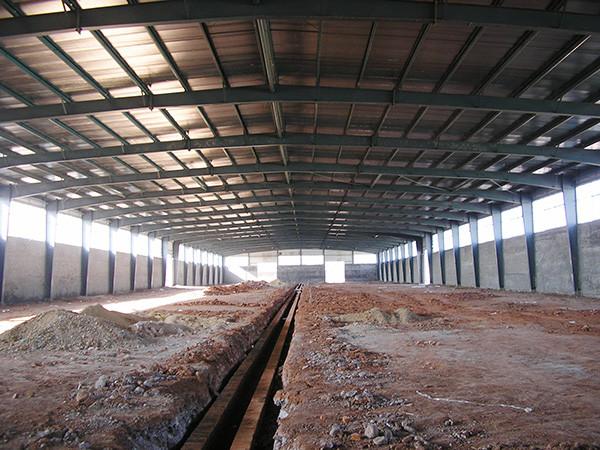 Quality Steel Frame Prefabricated Construction Short Construction Time for sale