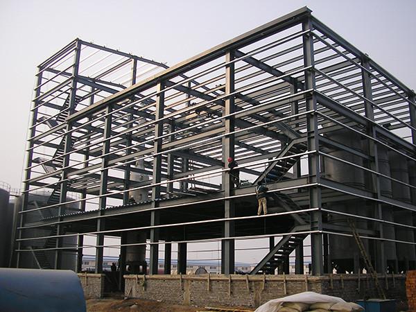 Quality Customized Size Prefabricated Steel Warehouse long Lifespan for sale