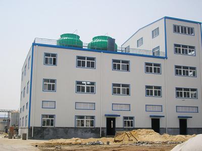 China Customized Size Prefabricated Steel Warehouse long Lifespan for sale