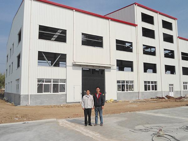 Quality Lightweight Steel Structure Fabricated Building Construction For Warehouse Workshop for sale