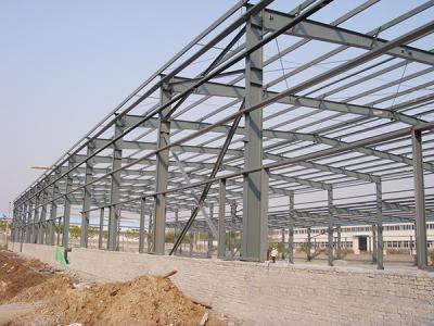 China Construcción de metal prefabricada con acero de sección H soldado ISO9001 en venta