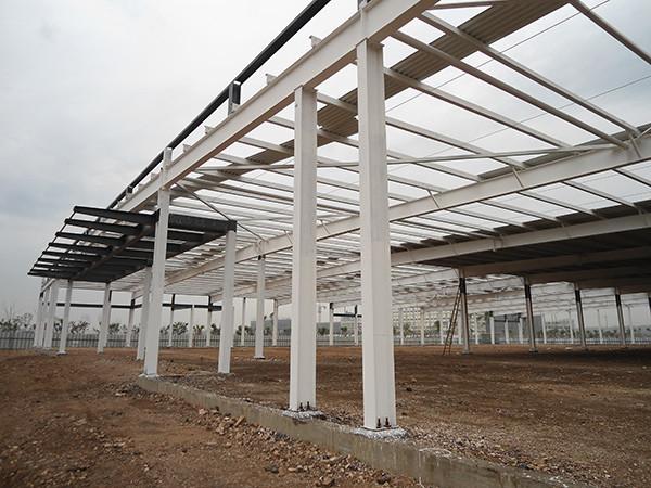 Quality Q355B Carbon Steel Structure Factory H Shaped Steel Columns And Beams for sale