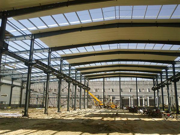 Quality Painted Steel Structure Factory Q235 Q355B Hot Dipped Galvanized for sale