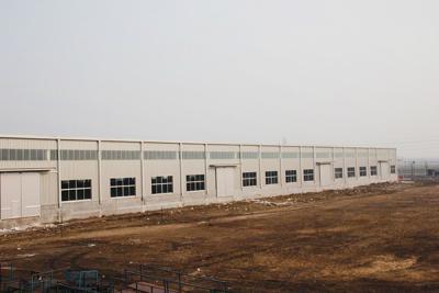 China Hot Rolled  Steel Frame Buildings Welded Prefabricated Steel Structure for sale