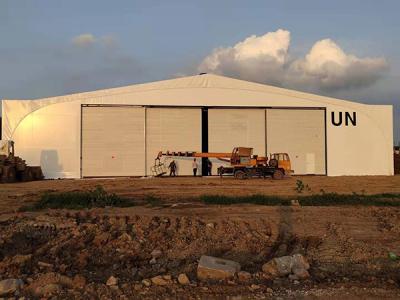 China Customized Steel Structure Hangar For Specific Wind Pressure And Snow Load for sale