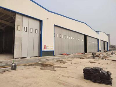 China Estrutura de aço hangares pré-fabricados cor personalizada hangares de aeronaves pré-fabricados à venda