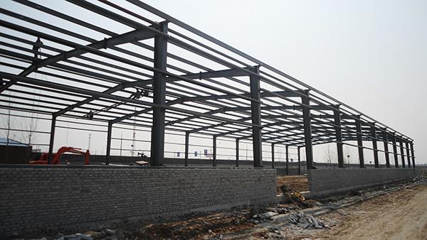 Quality Hot Dip Galvanized Prefabricated Building Prefab Warehouse Building Q355B for sale