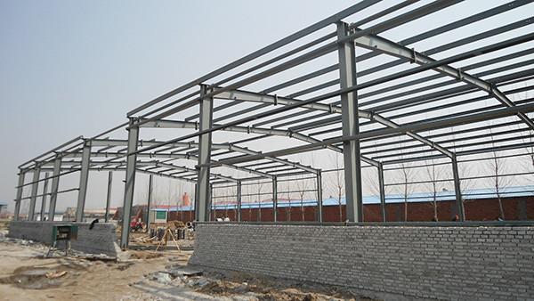 Quality Hot Dip Galvanized Prefabricated Building Prefab Warehouse Building Q355B for sale