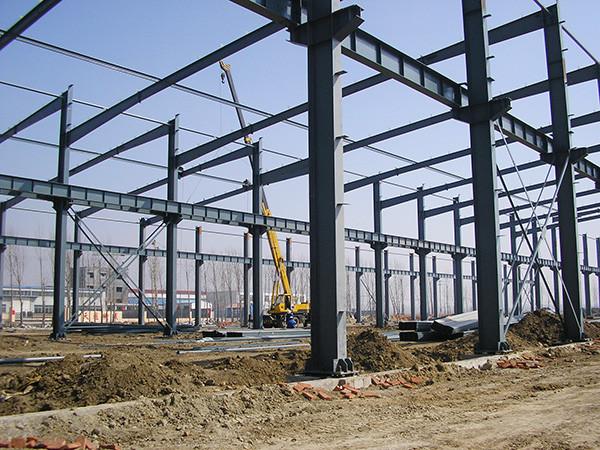 Quality Fully Customized Prefabricated Building Light Steel Structure for sale
