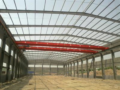 China 100x30 Steel Structure Shed Hot Dip Galvanized Painted Surface for sale