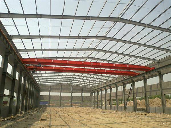 Quality 100x30 Steel Structure Shed Hot Dip Galvanized Painted Surface for sale