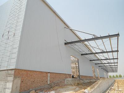 Quality Galvanized Prefabricated Steel Shed Construction Customized Dimension for sale