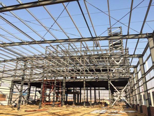 Quality Custom Portal Frame Steel Structure Building For Warehouse And Workshop Projects for sale