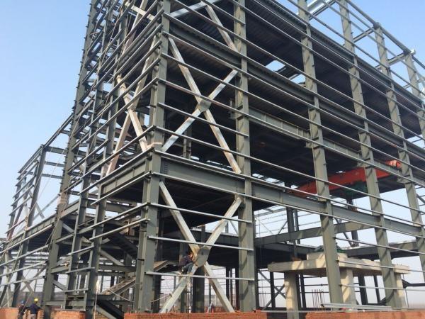 Quality Custom Portal Frame Steel Structure Building For Warehouse And Workshop Projects for sale