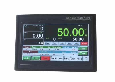 China Weighing Scale Indicator / TFT Touch Screen Controller For Ration Filling Machine for sale
