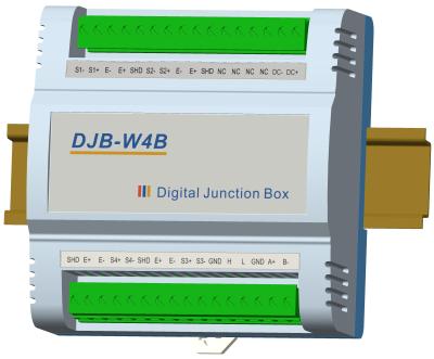 China Loadcell Weighing Digital Junction Box With 4 Channel 200Hz Sampling Frequency for sale