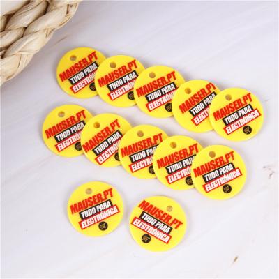 China Customized Sell-Besting Supermarket Trolley Tokens Plastic Coin for Promotion for sale