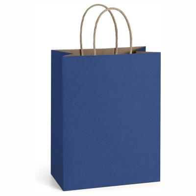 China Recycled Eco-friendly Gift Bags Kraft Paper Bags with Handle for sale