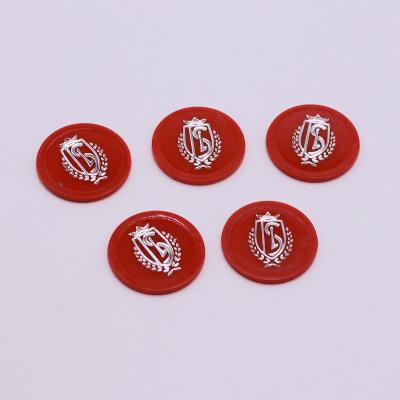 China Embossed Printing Plastic Token Coins Eco-friendly and Durable Material for sale