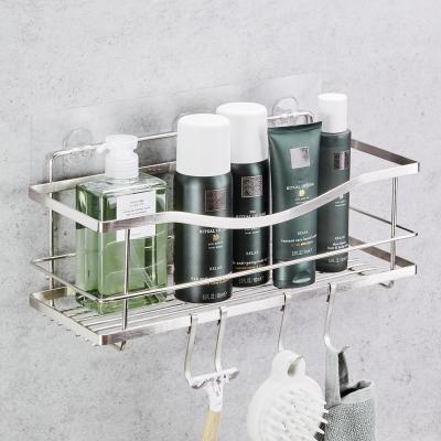 China Super Easy Installation Sturdy Design Adhesive Shower Organizer for Kitchen and Bathroom for sale