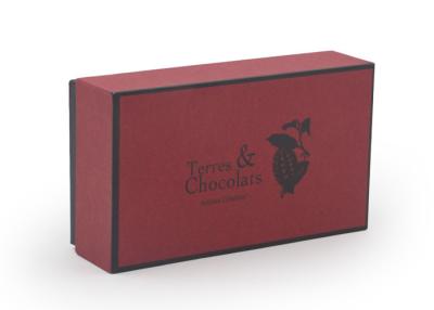 China High End Chocolate Presentation Boxes , Custom Empty Gift Boxes For Chocolates for sale