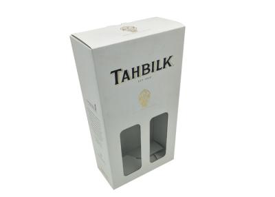 China Customized Corrugated Cardboard Shipping Boxes With Window , White for sale