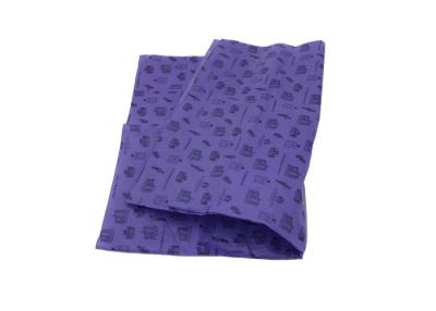 China Purple Tissue Wrapping Paper Sheet / Personalised Wrapping Paper Roll for sale