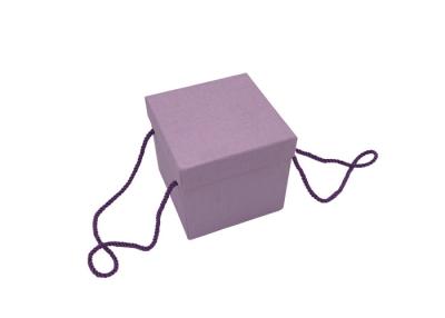 China Do punho excelente do algodão da caixa do presente de papel elegante característica reciclável de empacotamento à venda