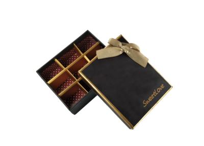 Китай Маленькие коробки картона Эко дружелюбные для трюфелей шоколада 800г к 1200г продается