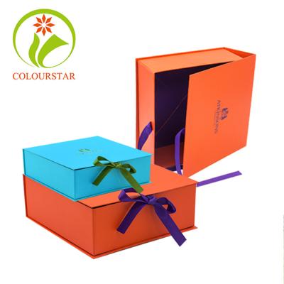 China ODM 2.5mm Cardboard Magnetic Folding Paper Box Recyclable Craft for sale