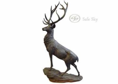 China Simulated cast-iron deer for garden ornament AA-021 for sale