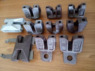 China Q235  Casting steel legder end of White,yellow or customizable building fittings for sale