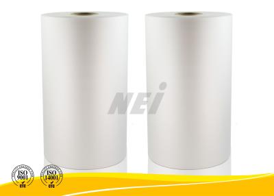 China 3 Inch 25 Micron Matte Lamination Film Rolls , Heat Laminating Film For Mobile Box for sale
