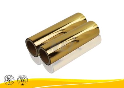 China Fashional Moisture Proof Gold Silver Polyester Film SGS ISO14001 Certification for sale