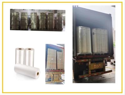 China White Hot Thermal Lamination Film 20mic Gloss Coated Plastic Film With EVA for sale