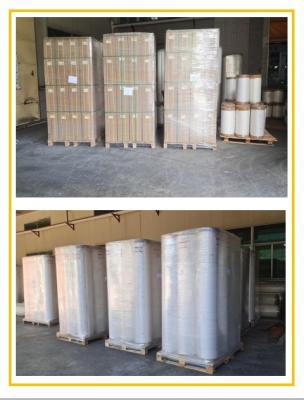 China Glossy Soft PET Thermal Lamination Film For Wine Boxes Trade Displays Photos PVC Materials en venta
