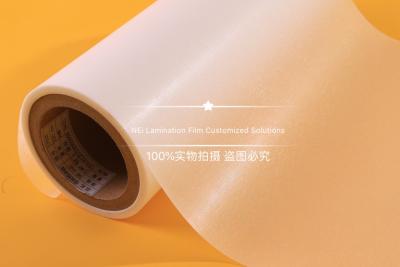 China Dauerhafter lamellierender Film Bopp/heißer Laminierungs-Film beschichteten mit erstklassiger EVA zu verkaufen