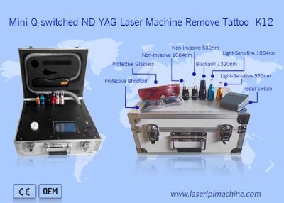 China 3 Tips Tattoo Delete Machine Q Switch Nd Yag 1064nm for sale