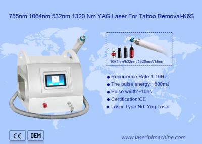 China Nd portátil Yag del interruptor del tatuaje 1064nm de la máquina permanente profesional Q del retiro en venta