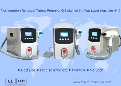 China Skin Care Tattoo Eraser Machine Pigment Removal Portable Yag Laser for sale