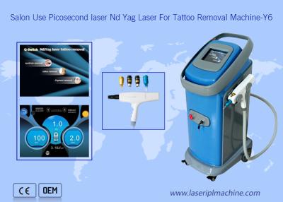 China Permanent Laser Tattoo Removal Equipment Birthmark / Eye Line Removal Machine for sale