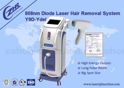 China 2000W Power! 808nm diode laser hair removal machines / laser 755nm hair removal machine for sale