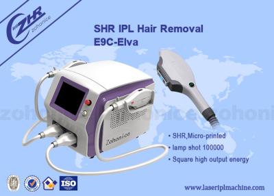 China Permanent SHR Hair Removal Machine Opt Ipl Technique For Beauty Spa for sale