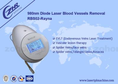China Máquina de la belleza del retiro de la vena de la araña del vaso sanguíneo del laser del diodo de 5HZ 980nm en venta
