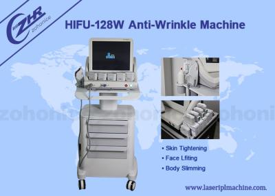 China Hifu high intensity focused ultrasound for face lifting with vertical stand for sale