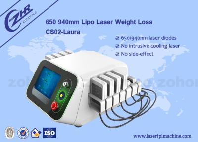 China 650nm / 940nm Lipo Cavitation Body Slimming Machine For Fat Reduction for sale
