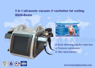 China 40K Cavitation + Multipolar RF Vacuum Ultrasonic body Slimming Machine for sale