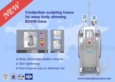 China Professional cool body sculpting , cool tech fat freezing machine / fat reduction machine for sale