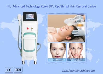 China Advanced Technology Laser Ipl Machine Korea Dpl Opt Shr Hair Removal Beauty for sale