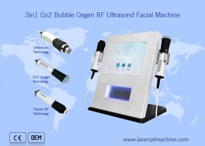 China 2 In 1 Oxygen Jet Facial Machine Glow Skin Co2 Bubble Oxygenation for sale